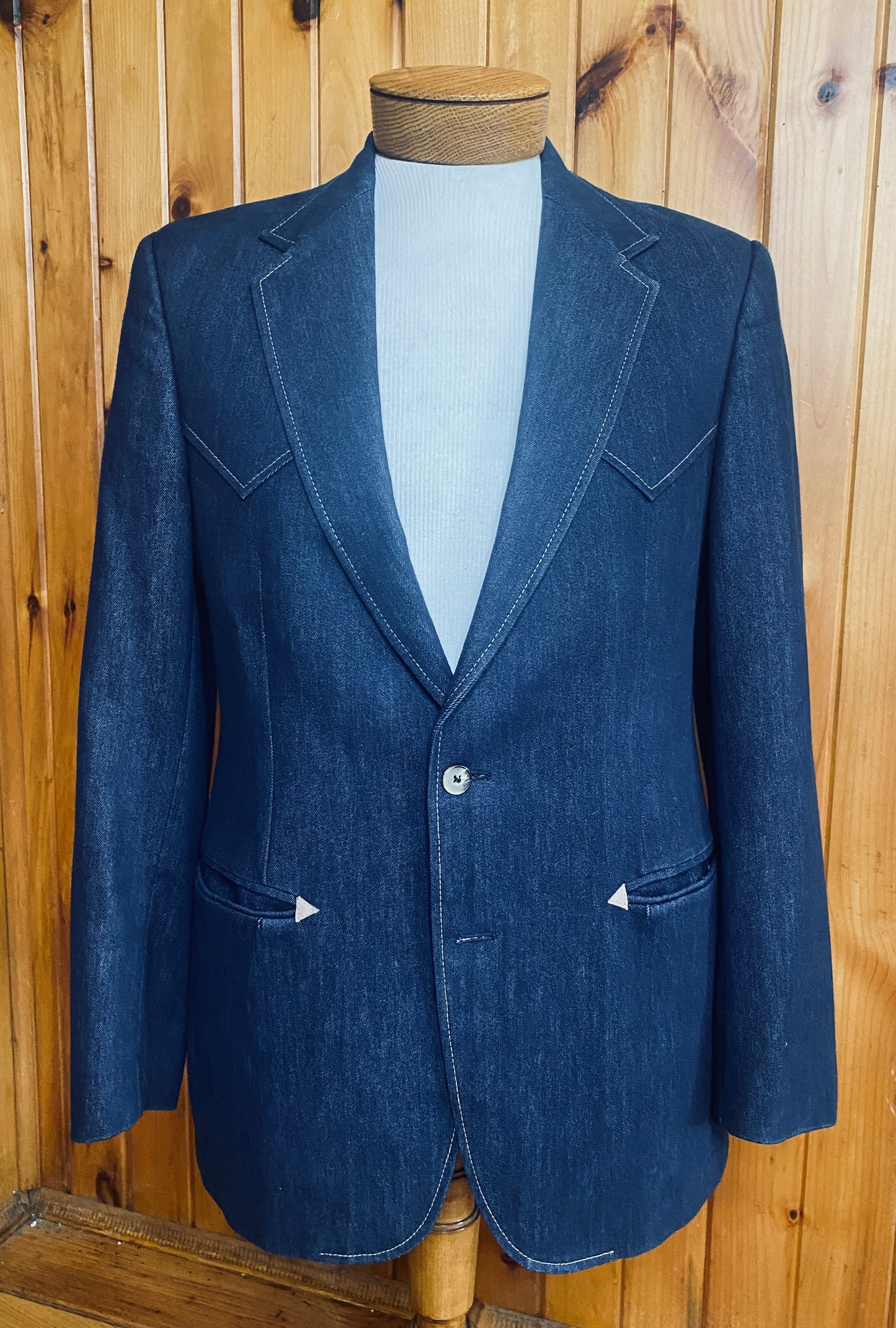 Denim Western Jacket (40)