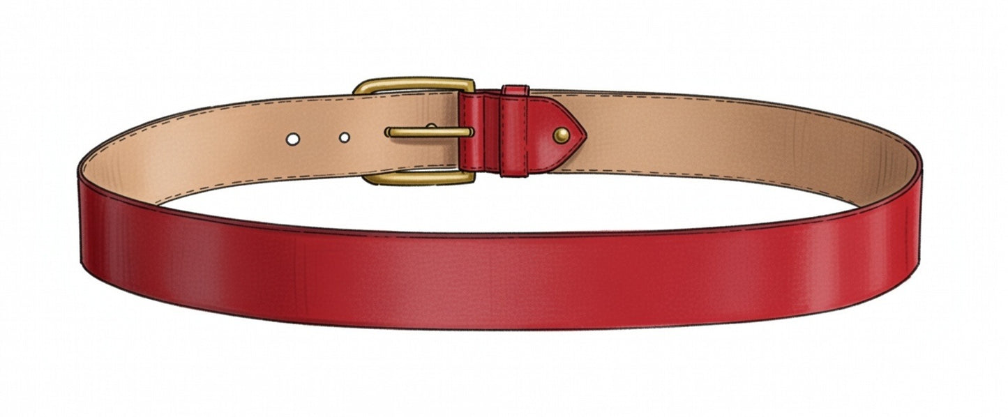 Rainsford Belt (Red)