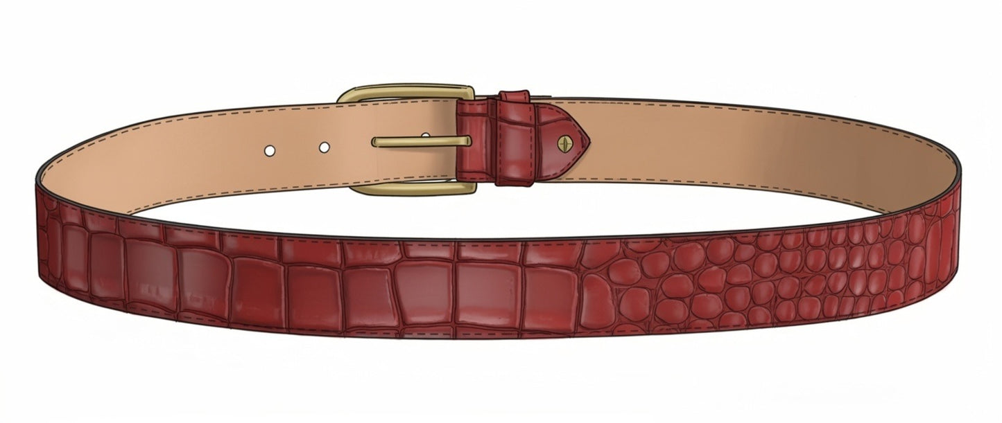 Gustave Belt (Red)