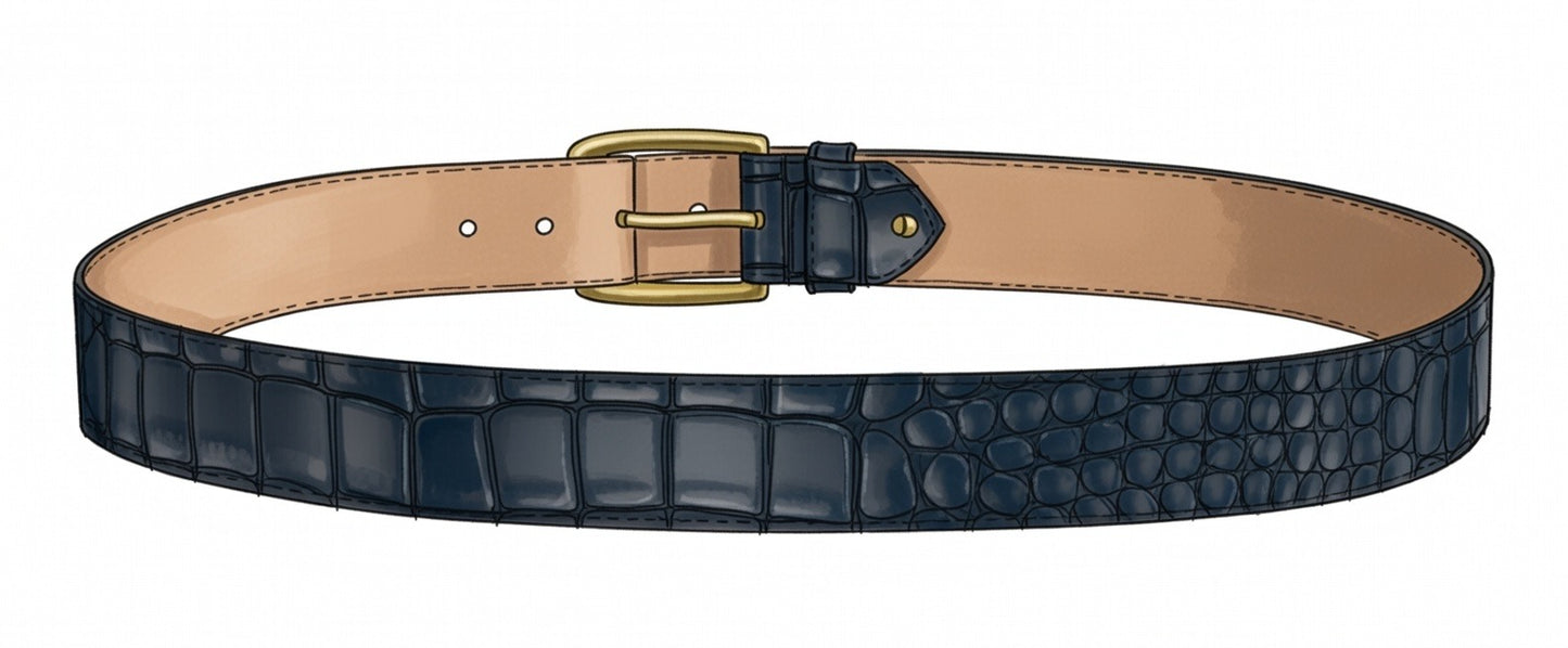 Gustave Belt (Navy)