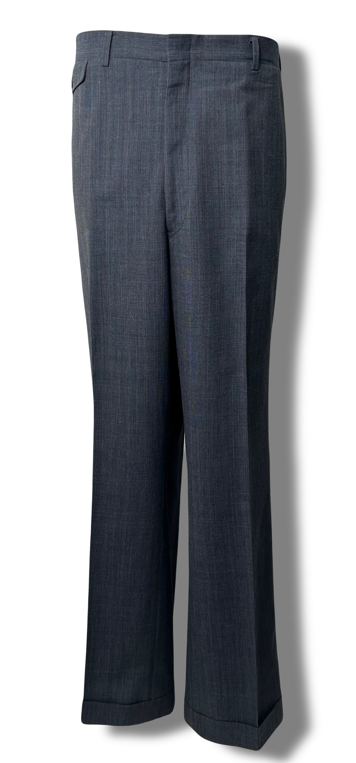 Blue Tic 2 Piece Suit (44)