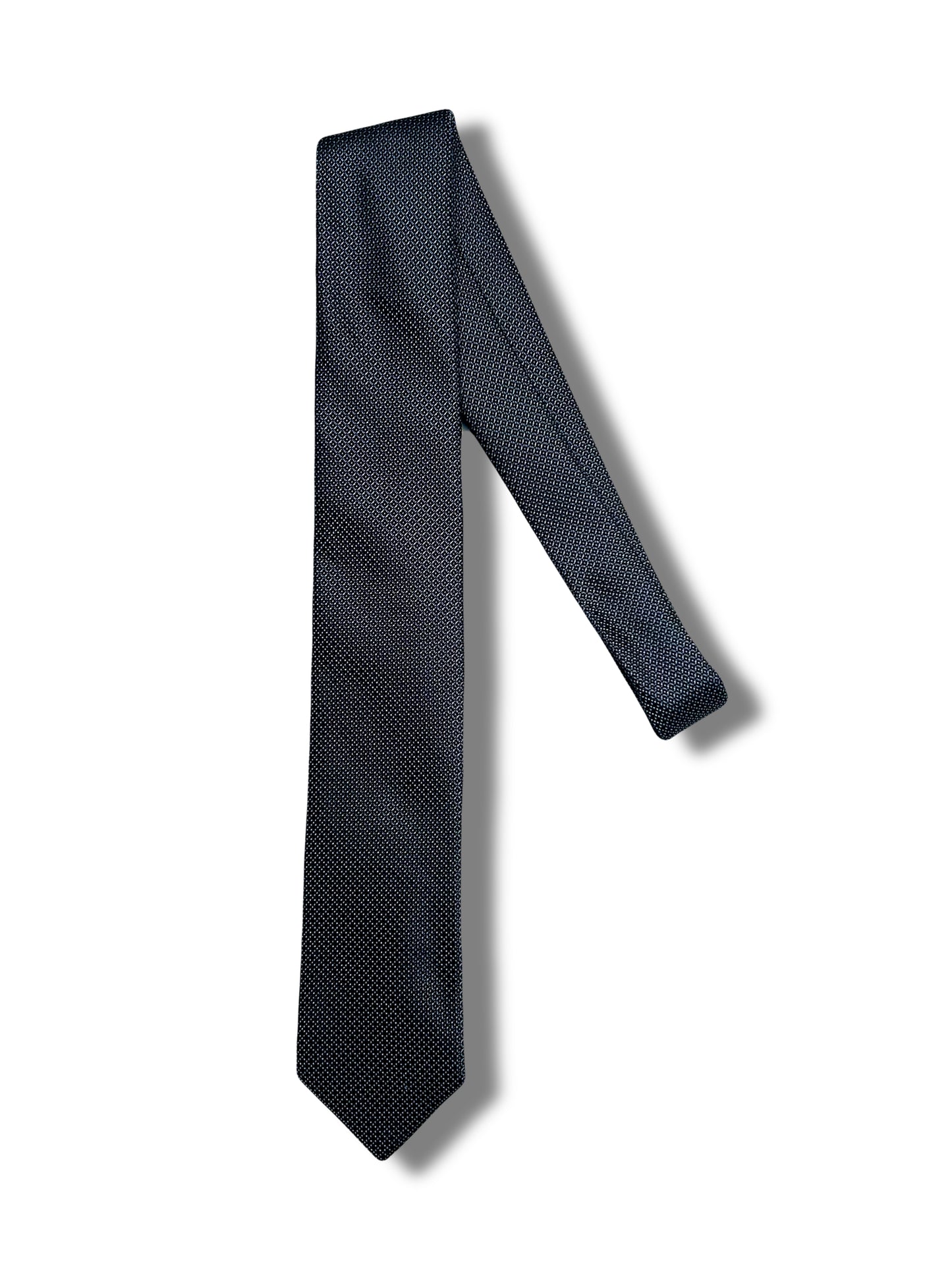 Black/Silver Tic Tie