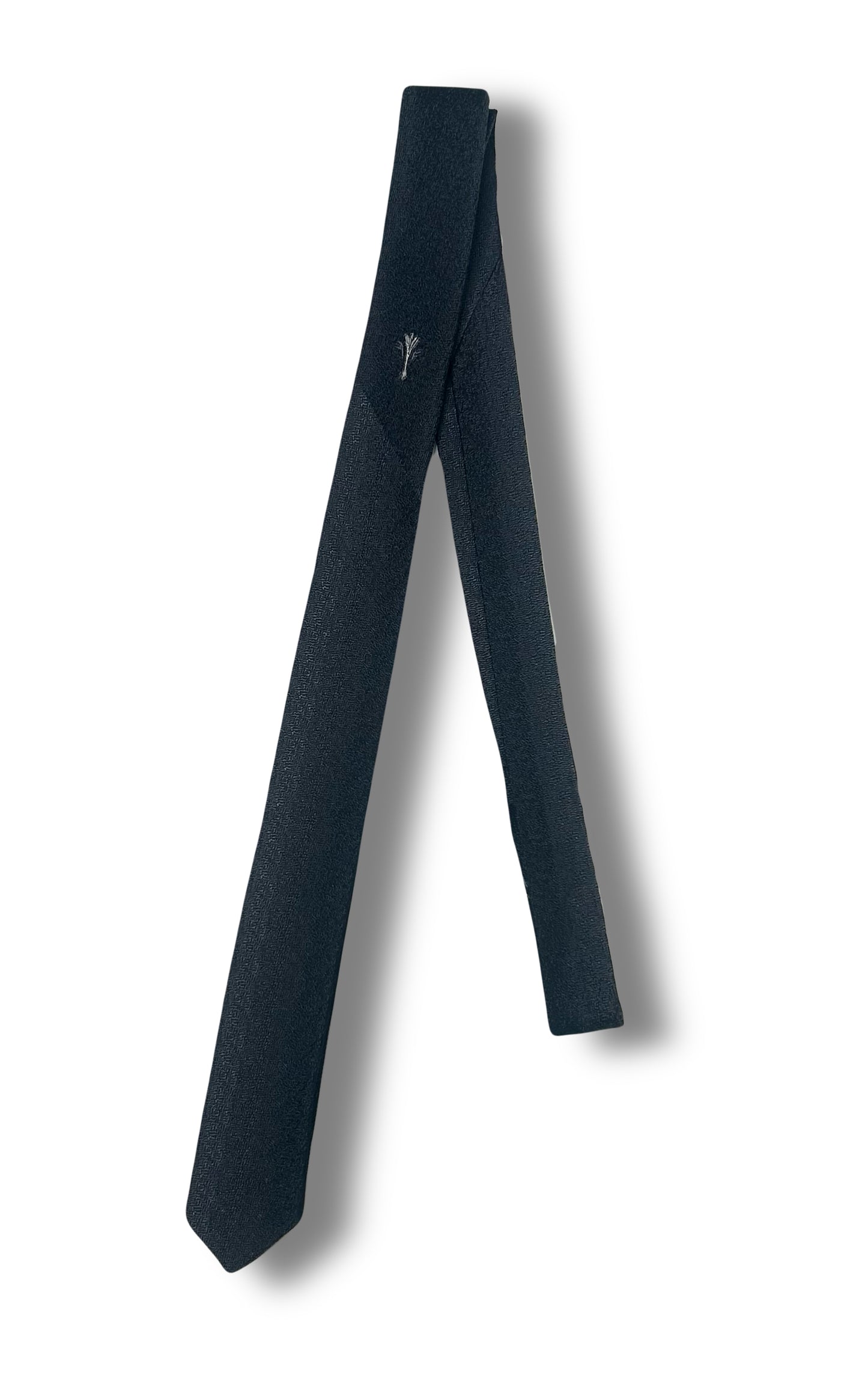 Grey Skinny Tie