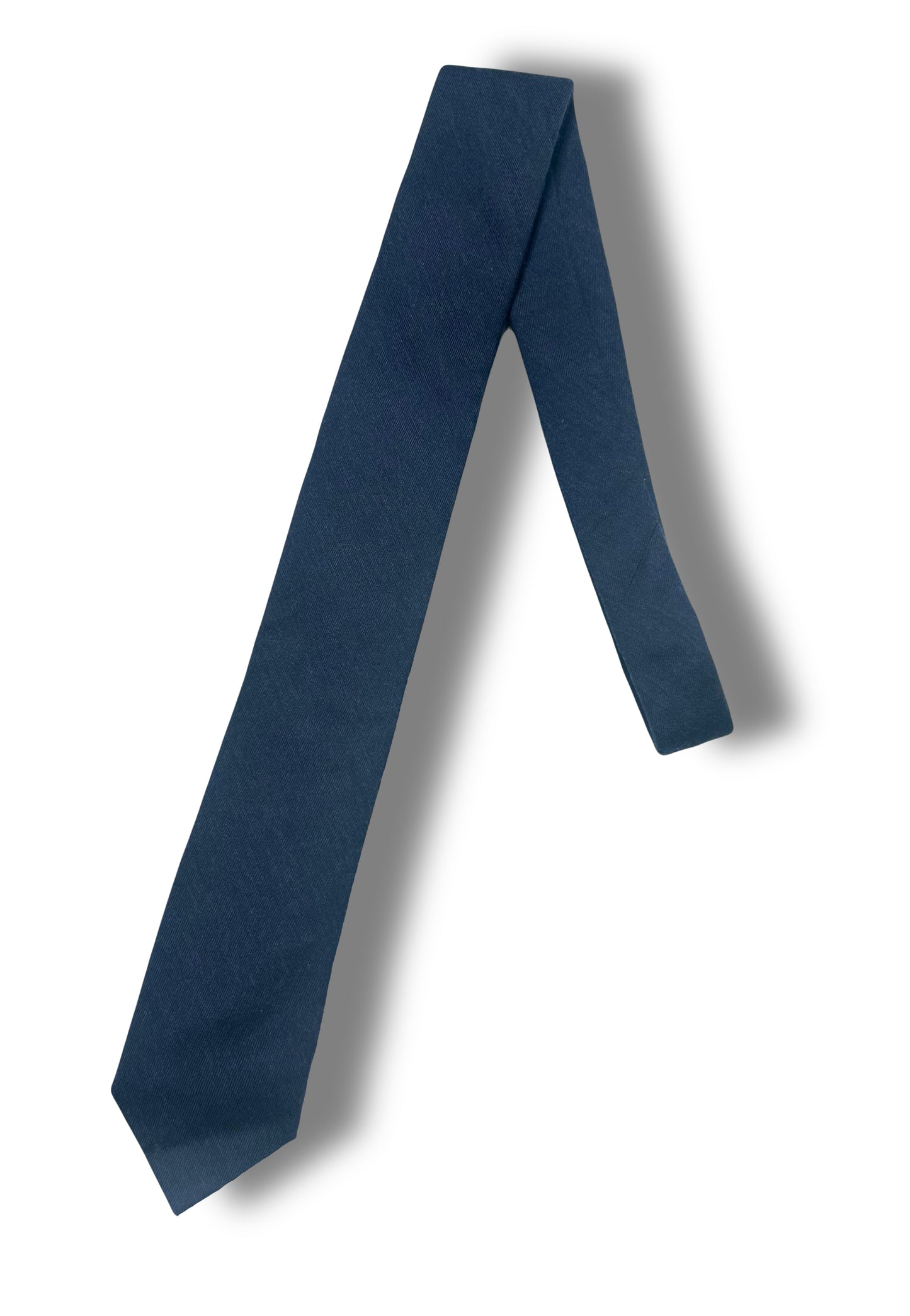 Solid Heather blue necktie
