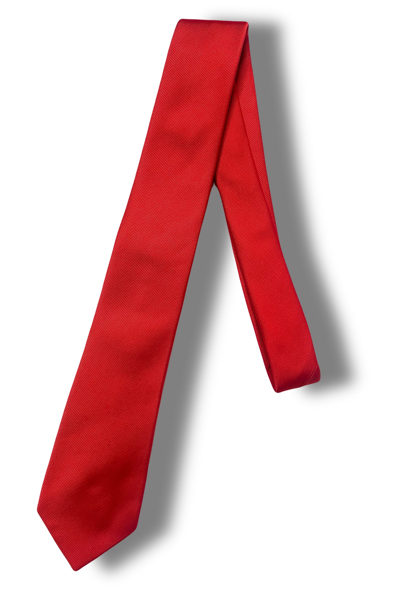 Solid Red Tie