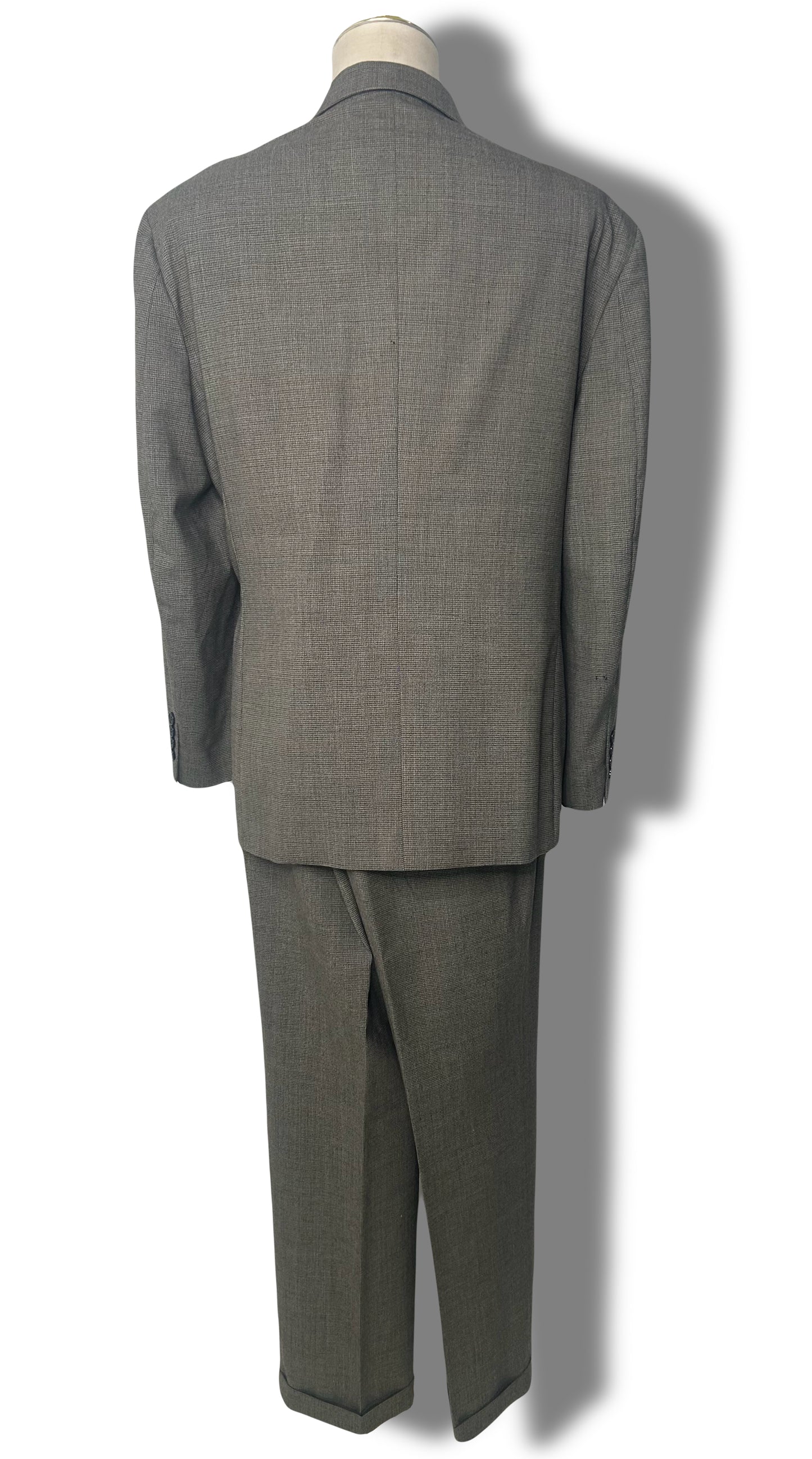 Tan/Black Nailhead Suit (44)