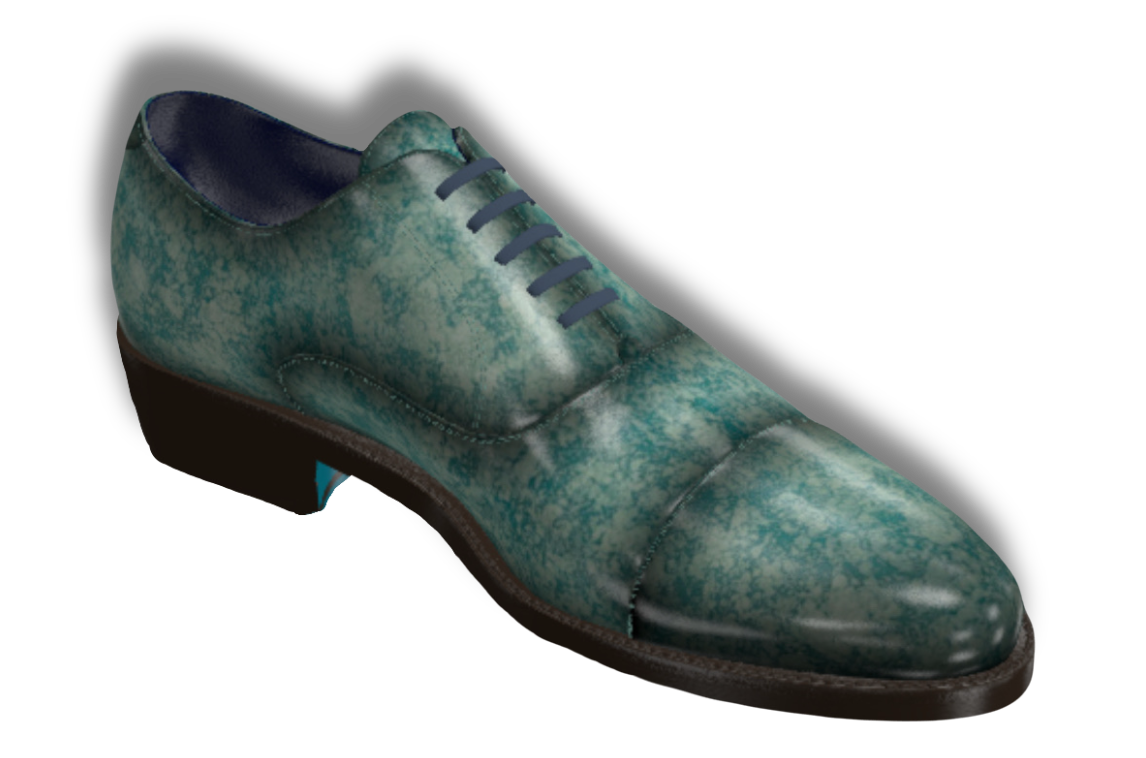 Rainsford Patina (Teal Marble)