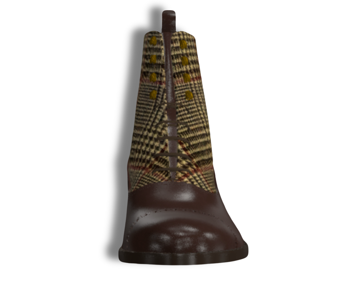 Patriot Boot (Dark Brown/Tweed)