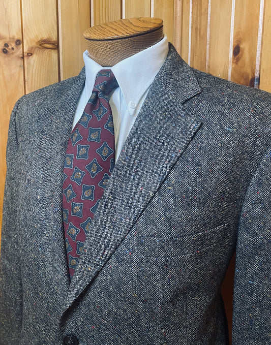 Brown Donegal Tweed Sportcoat (44)