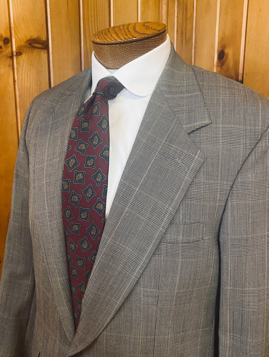 Brown Glenn Check Suit (42)