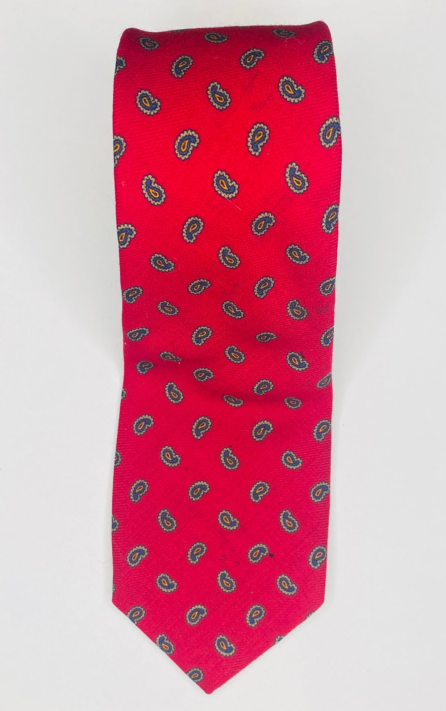 Red Paisley Tie