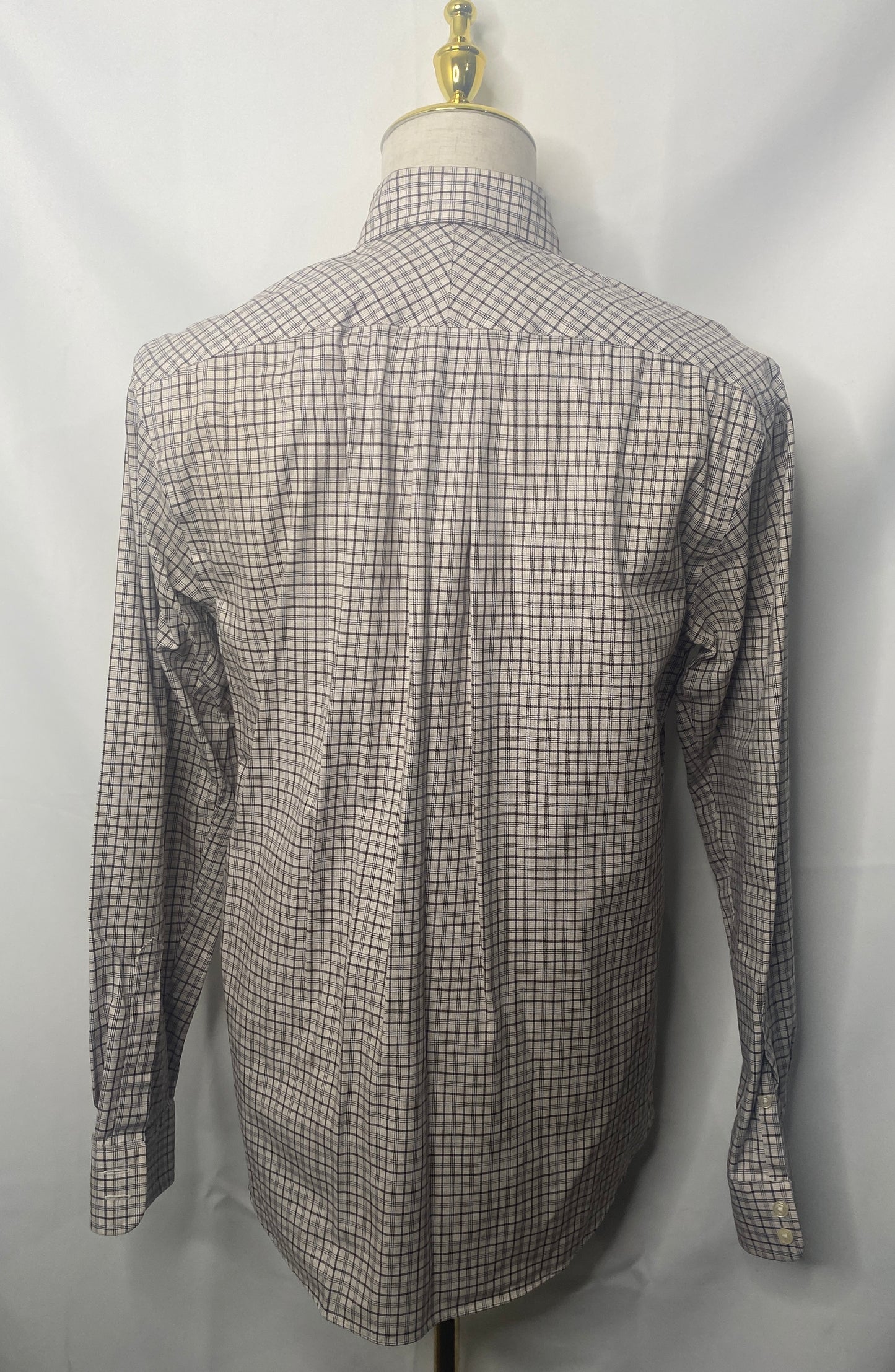 Brown/Tan Plaid OCBD Shirt