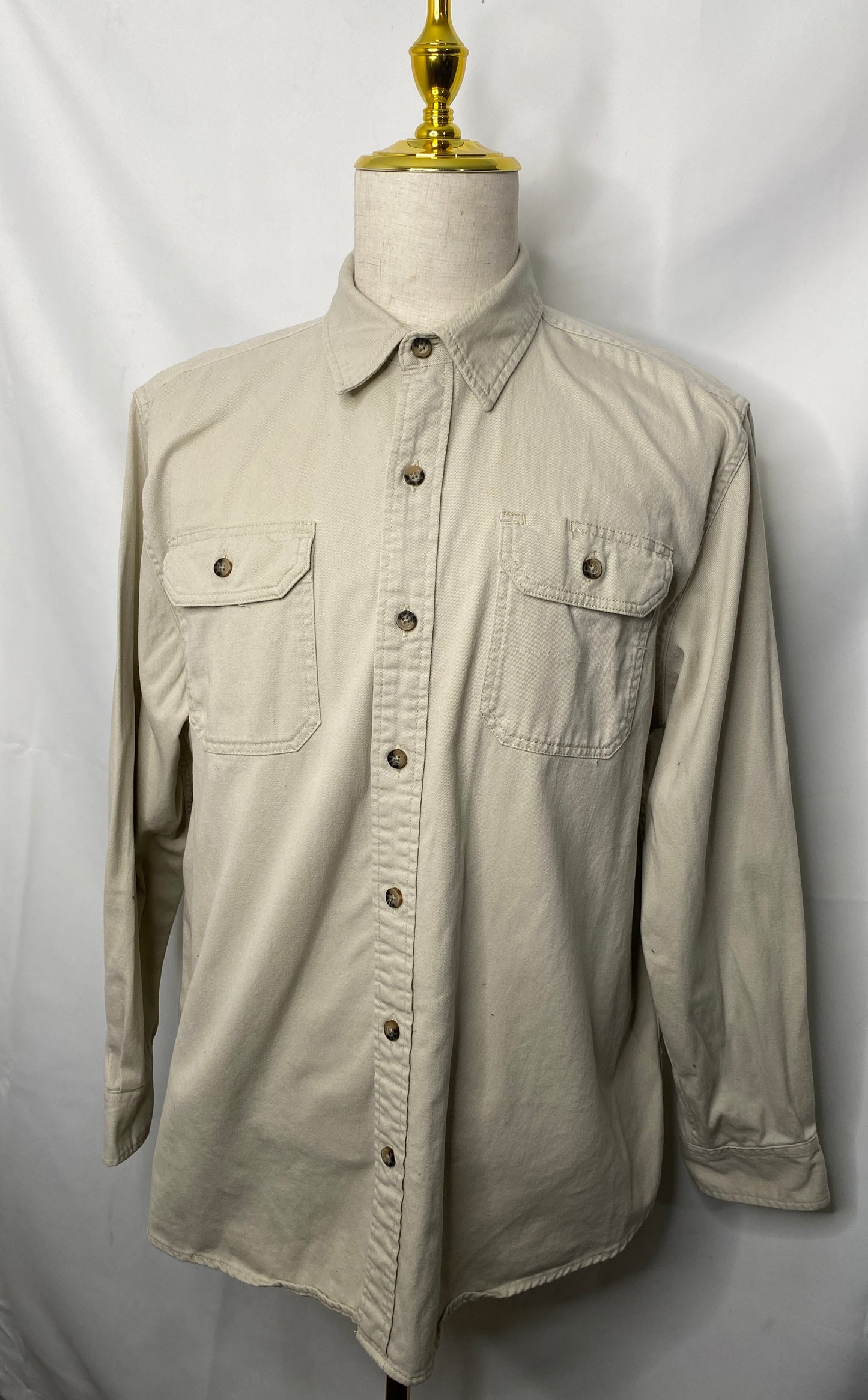 Tan Work Shirt (16 x 33)