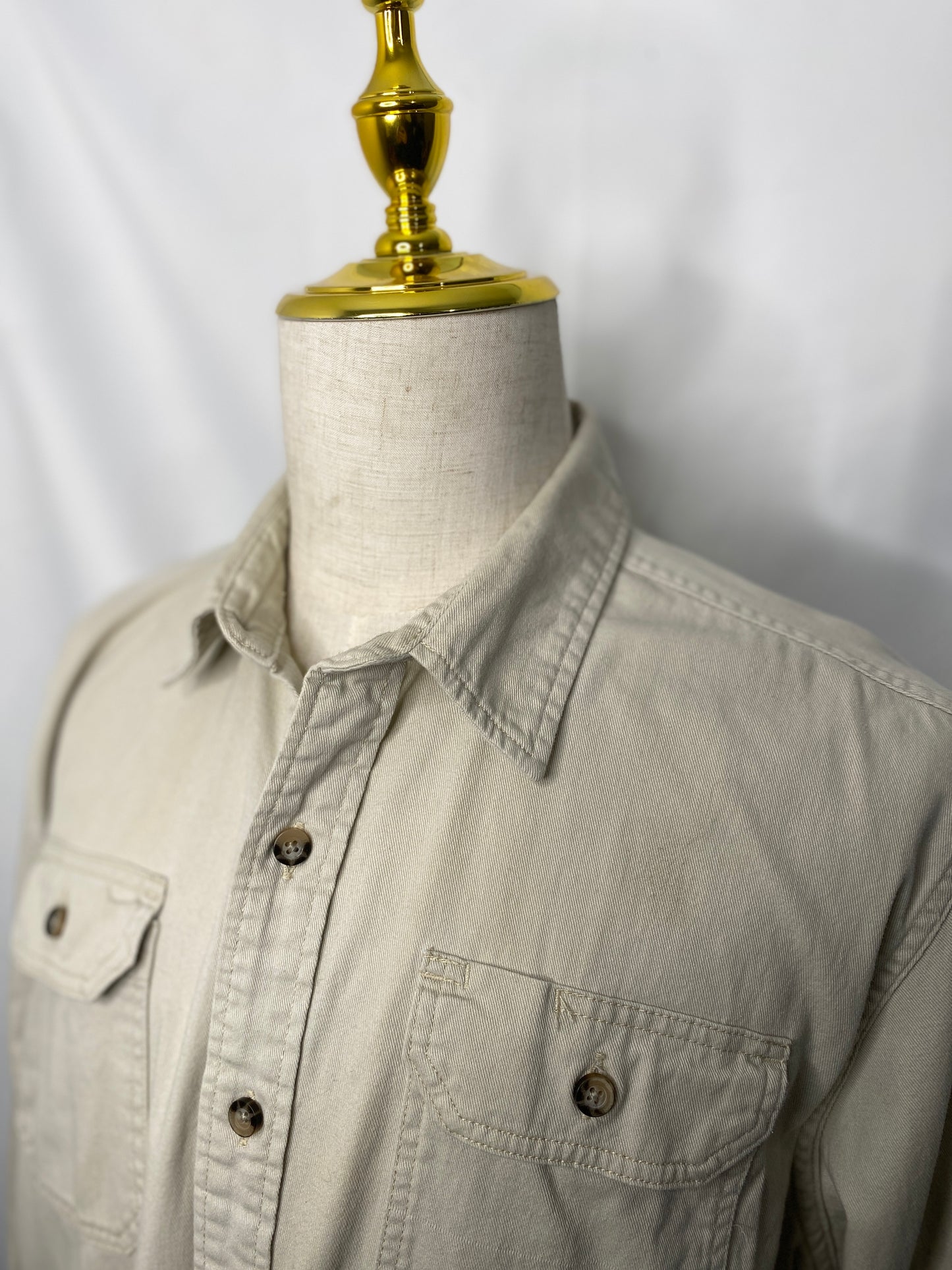 Tan Work Shirt (16 x 33)