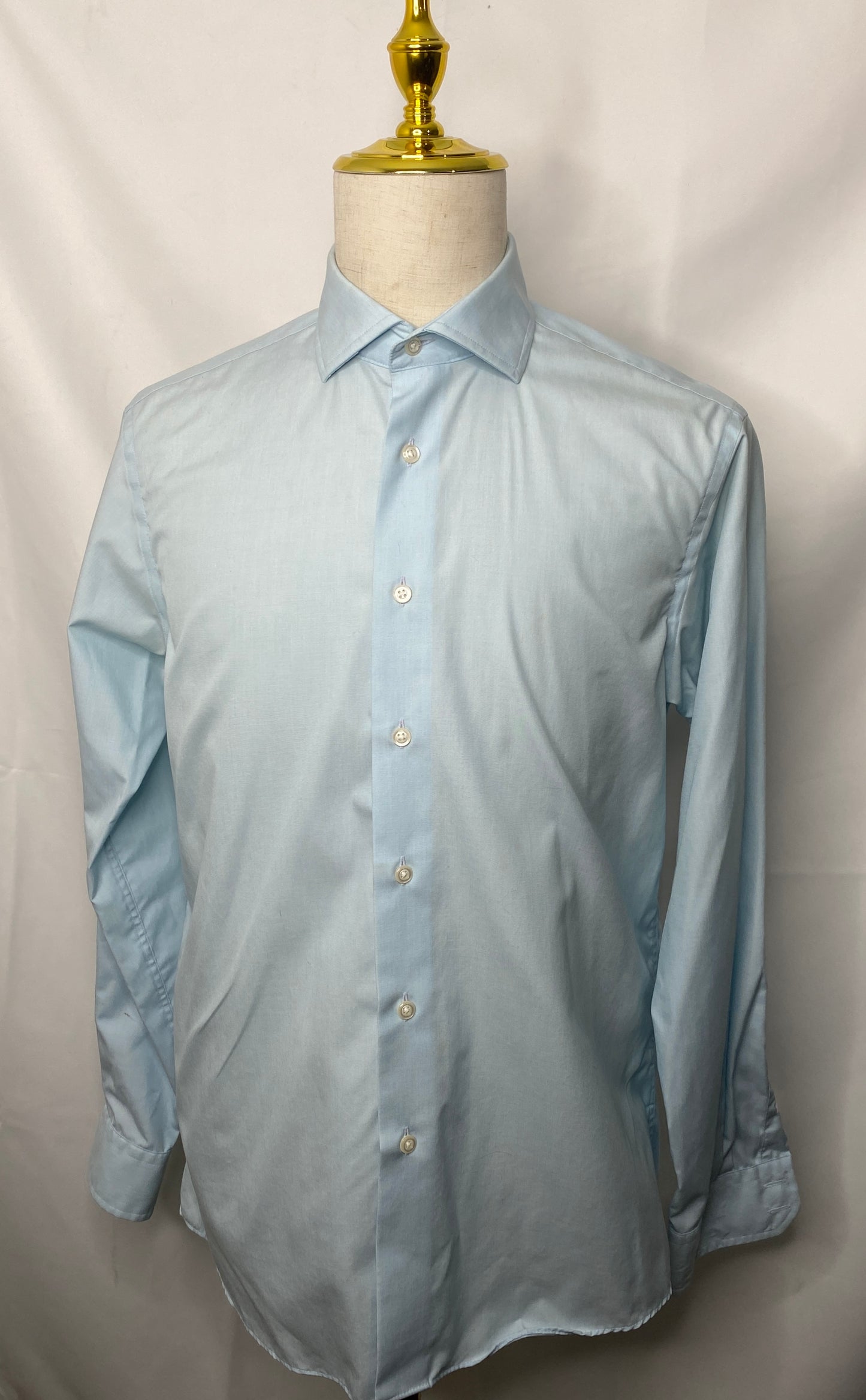 Teal Cutaway Collar Shirt (16 x 35)