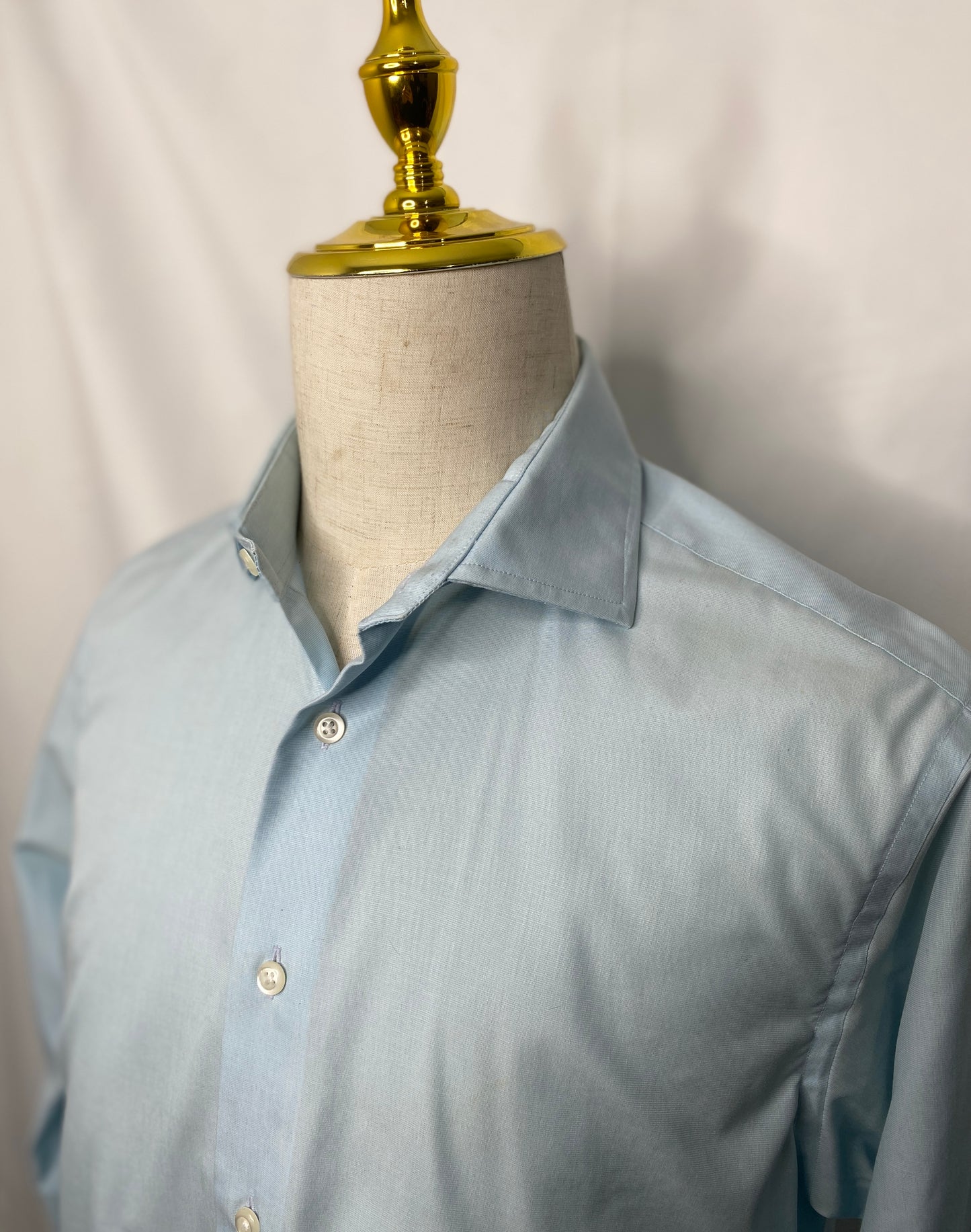 Teal Cutaway Collar Shirt (16 x 35)