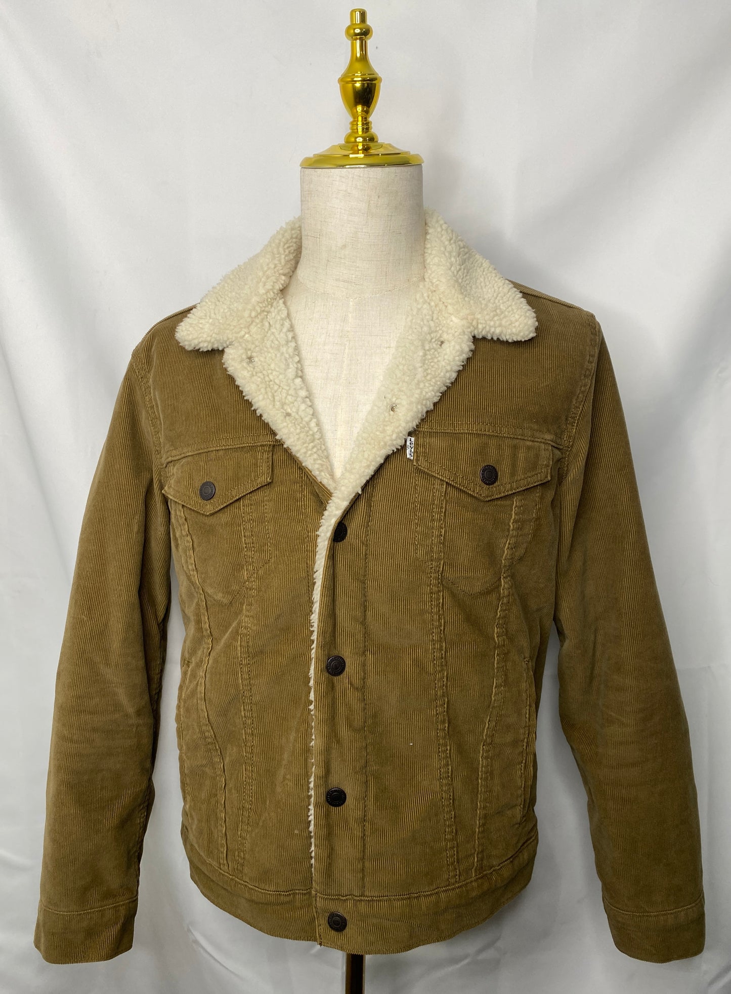 Tan Corduroy Cowboy Coat