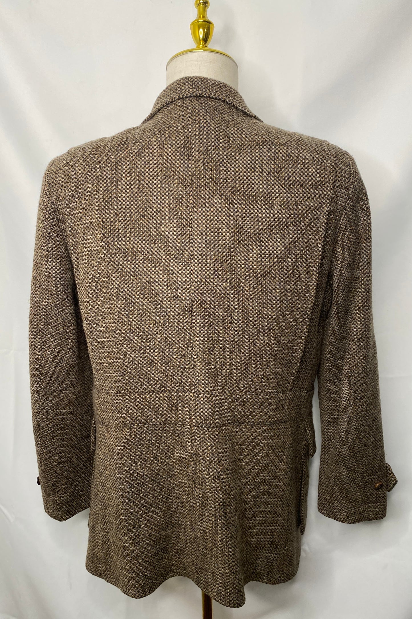 Brown Tweed Norfolk Jacket