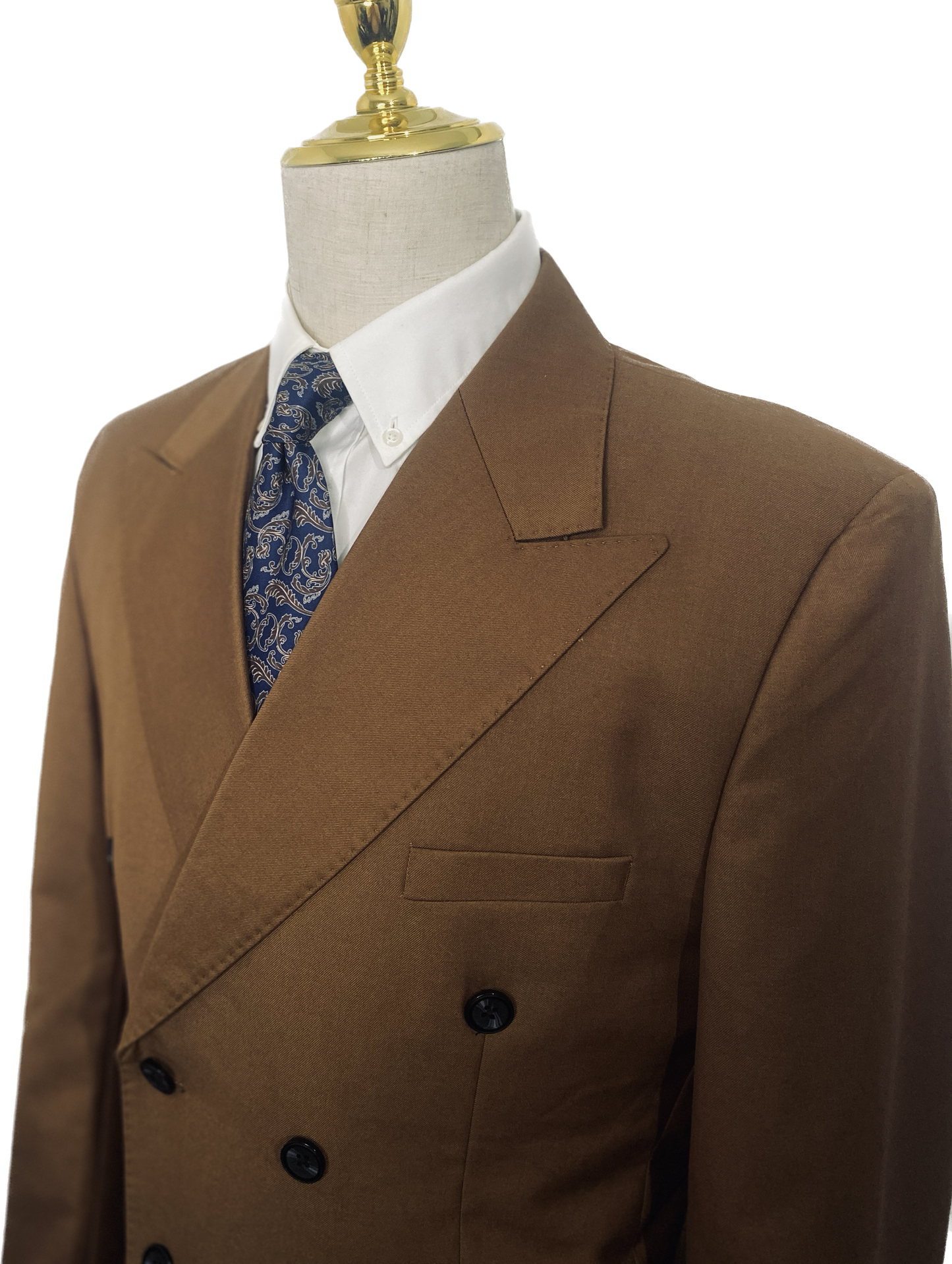 Rust Double Breasted Sportcoat (42)