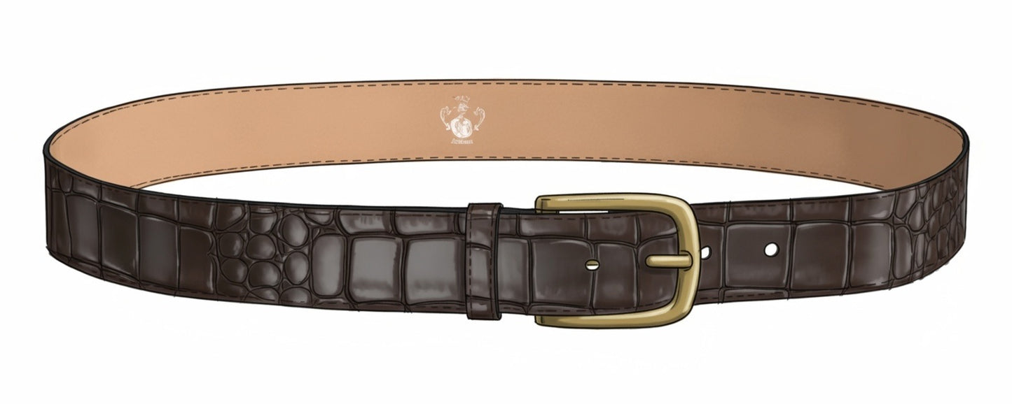 Gustave Belt (Dark Brown)