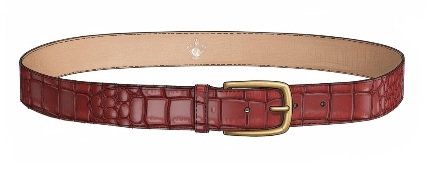 Gustave Belt (Red)