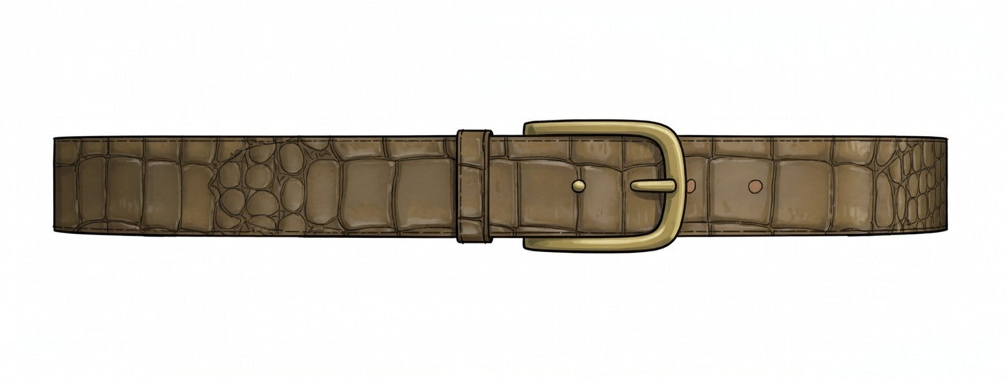 Gustave Belt (Olive)