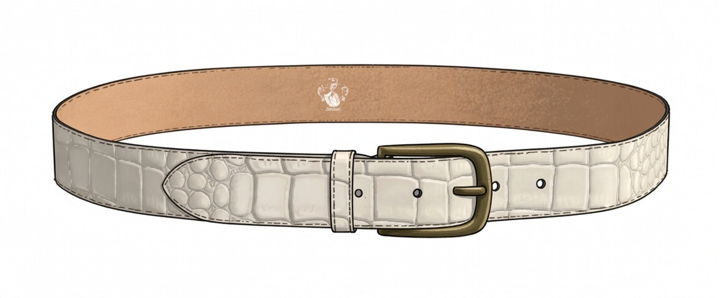 Gustave Belt (Ivory)