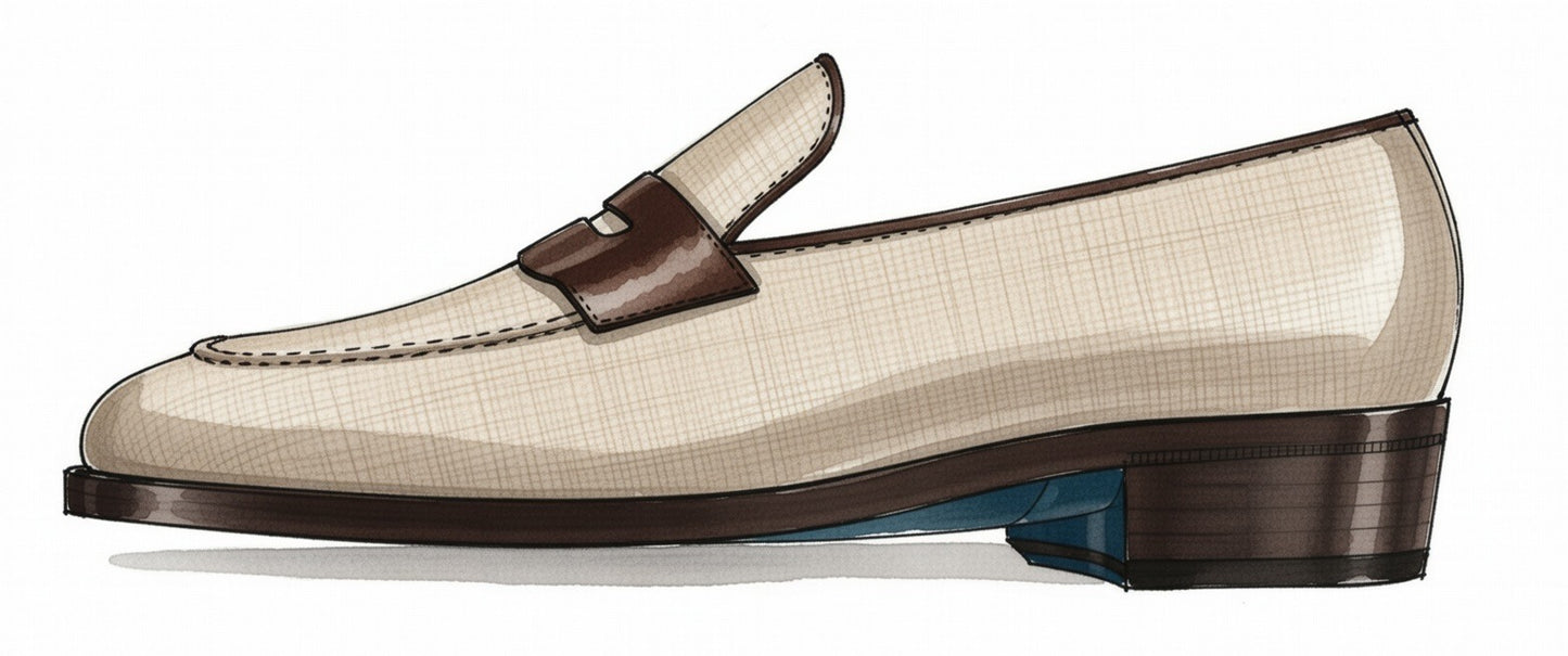 Leopold (Dark Brown & White)