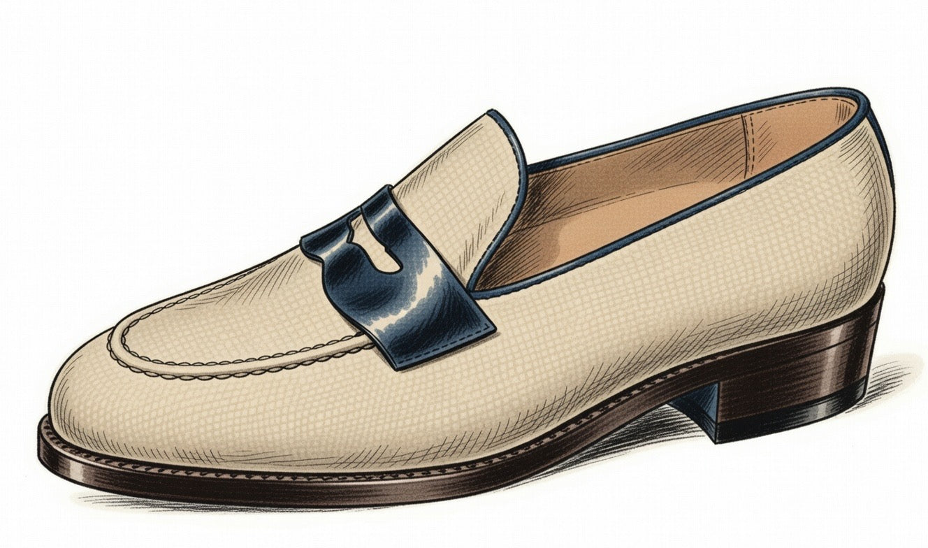 Leopold (White & Navy)