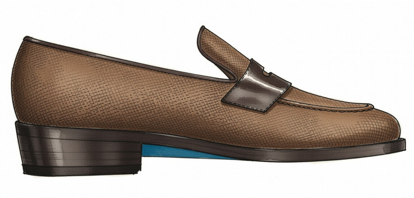 Leopold Loafer (Dark Brown/Dark Brown)
