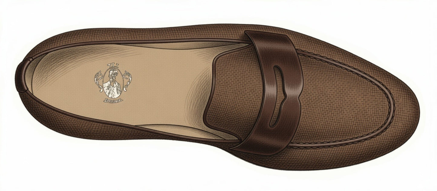 Leopold Loafer (Dark Brown/Dark Brown)