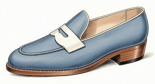 Leopold (Blue & Ivory)