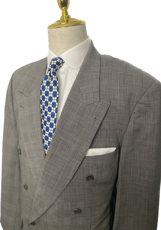 Grey 2-Piece Double Breasted Suit