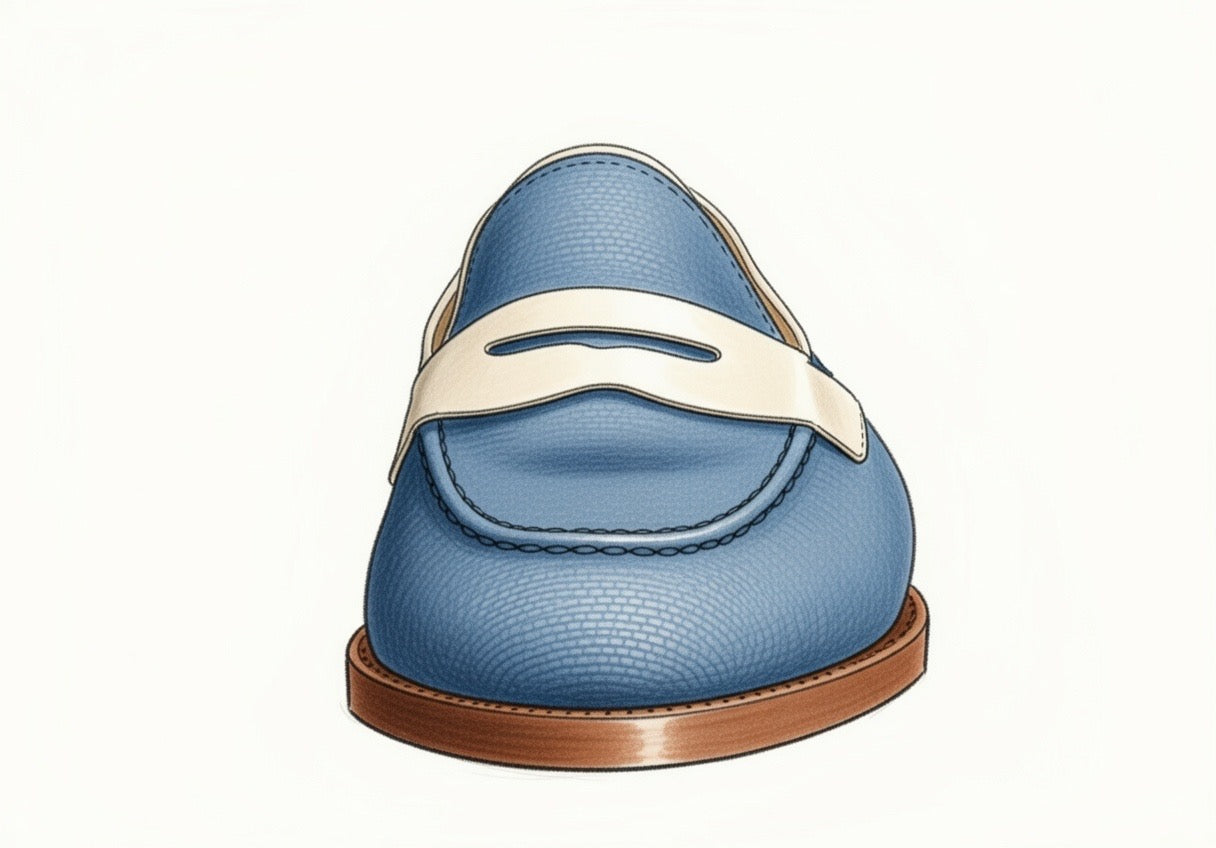 Leopold (Blue & Ivory)