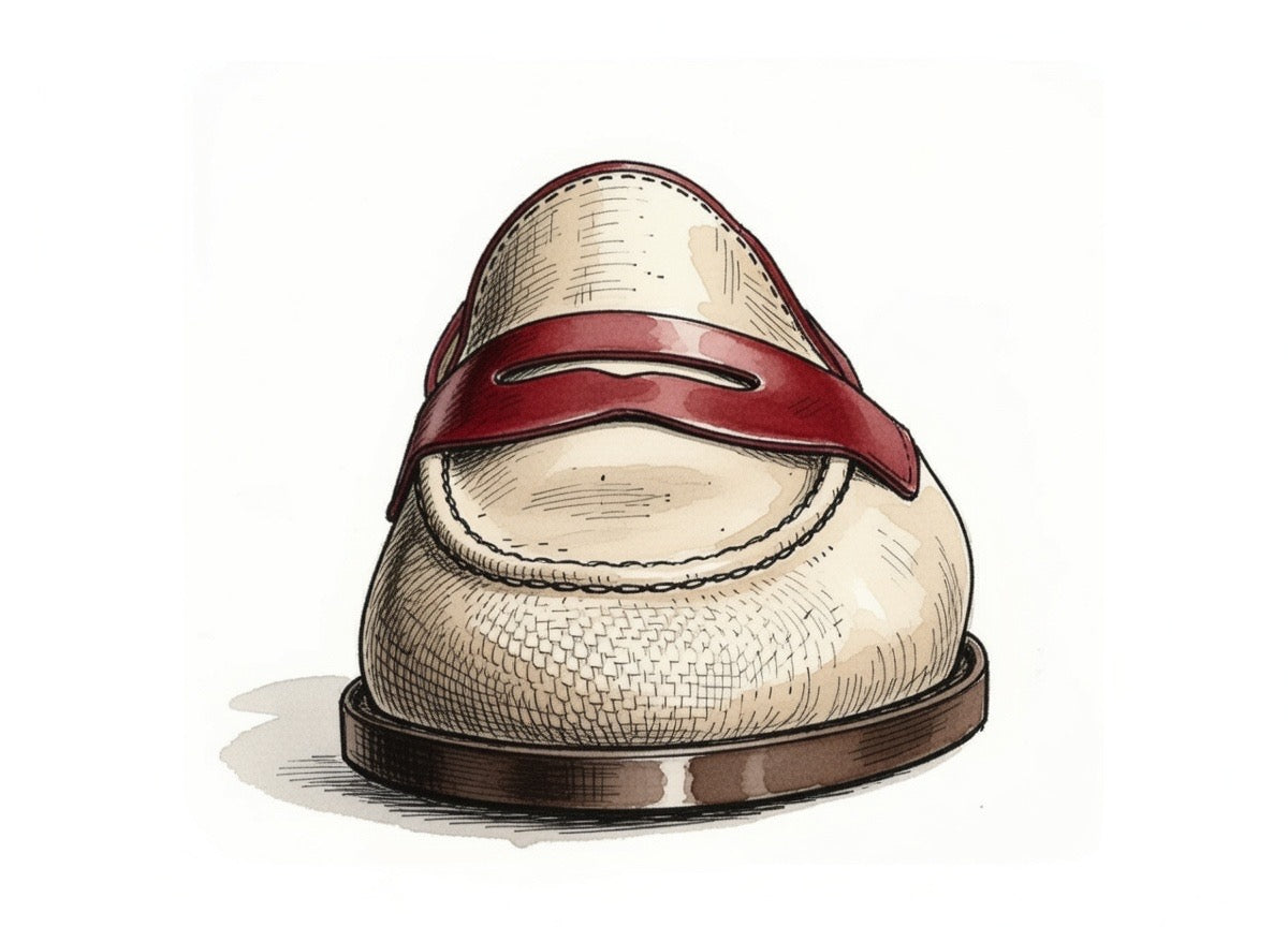 Leopold (White & Burgundy)