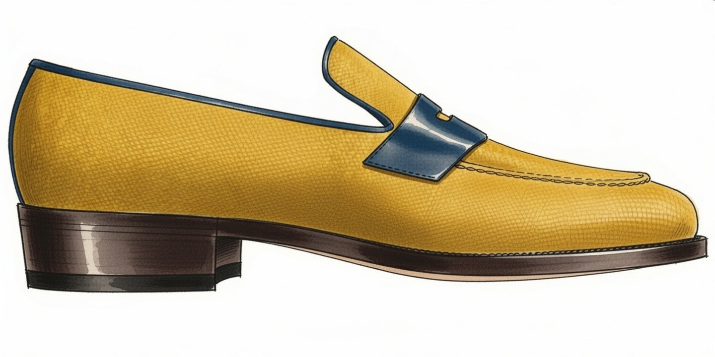 Leopold (Mustard & Blue)