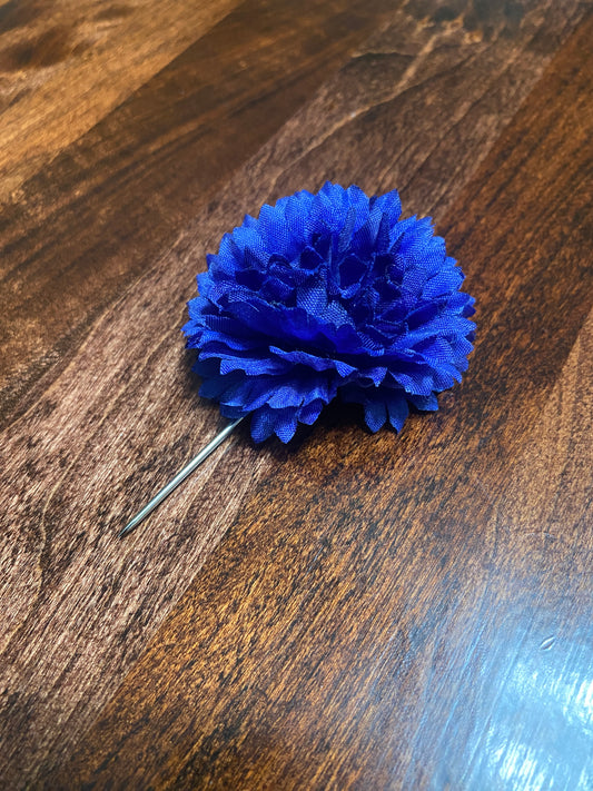 Midnight Blue Cornflower Boutonnière