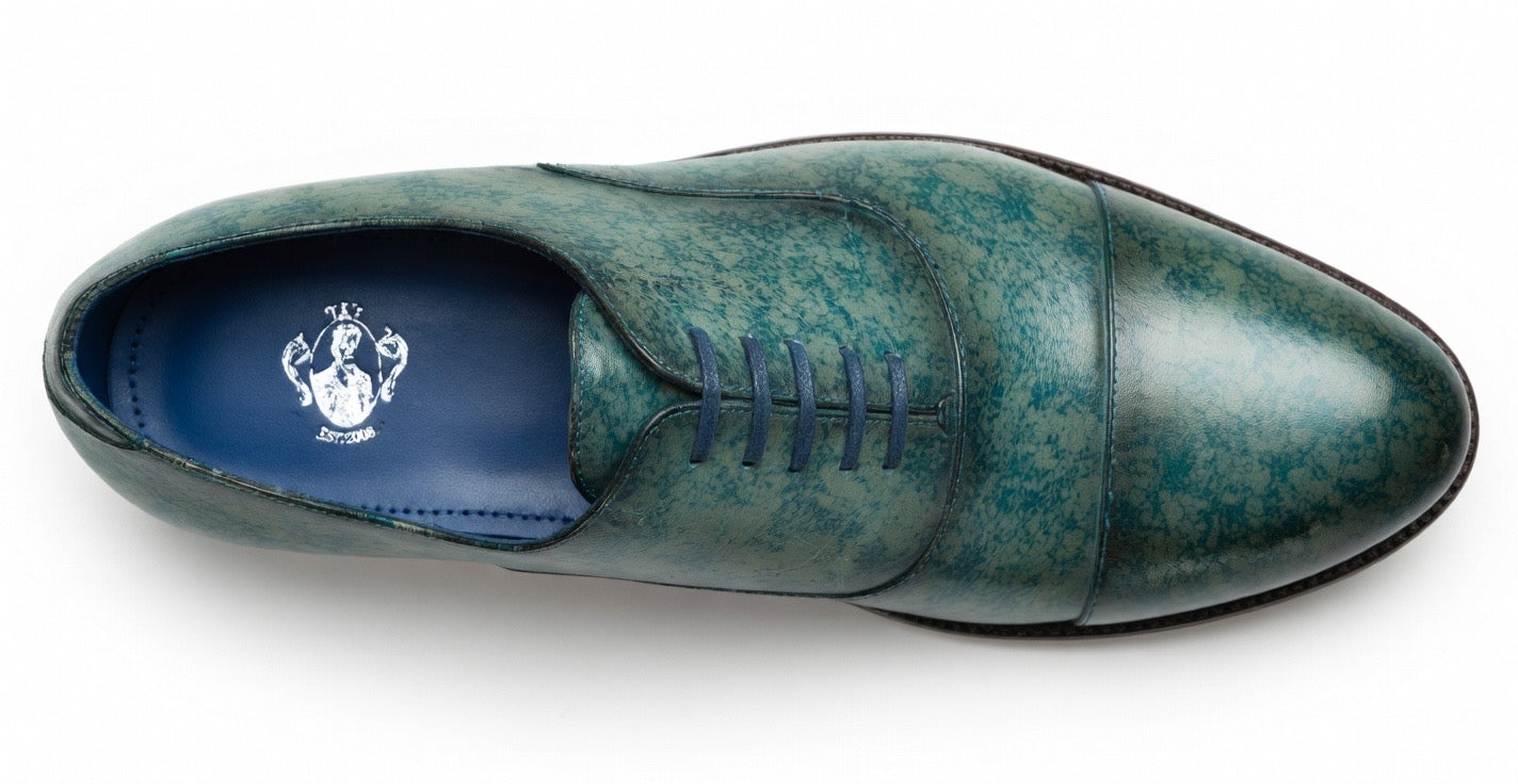 Rainsford Patina (Teal Marble)