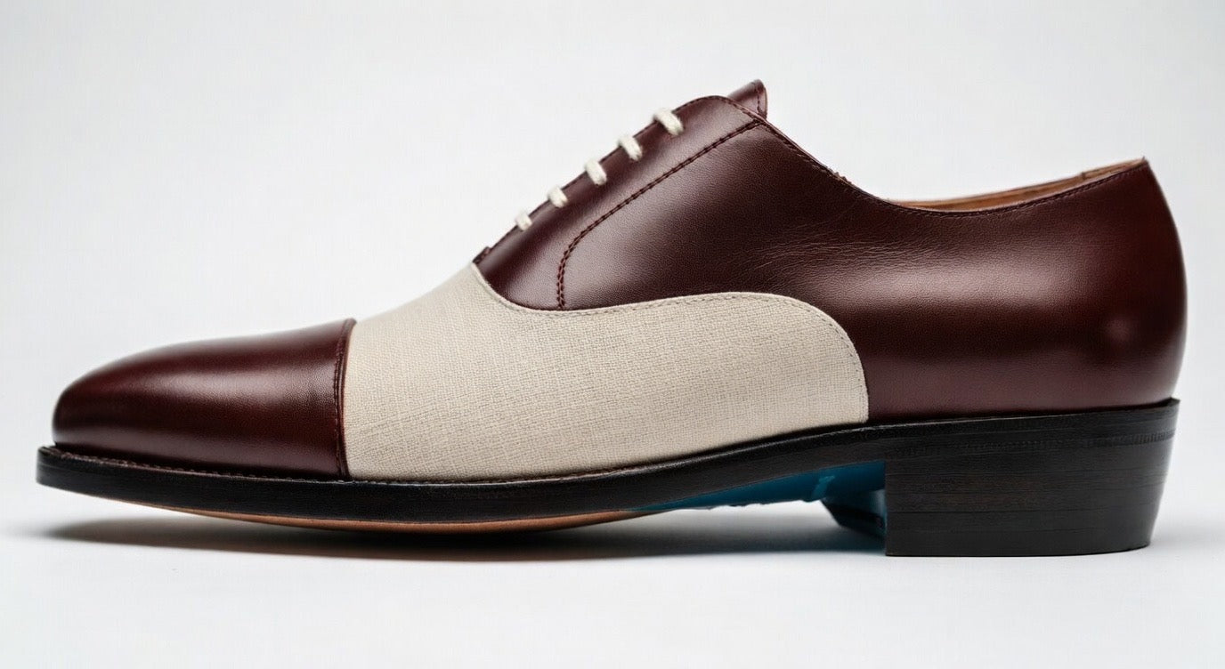 Merfield (Burgundy/Canvas)