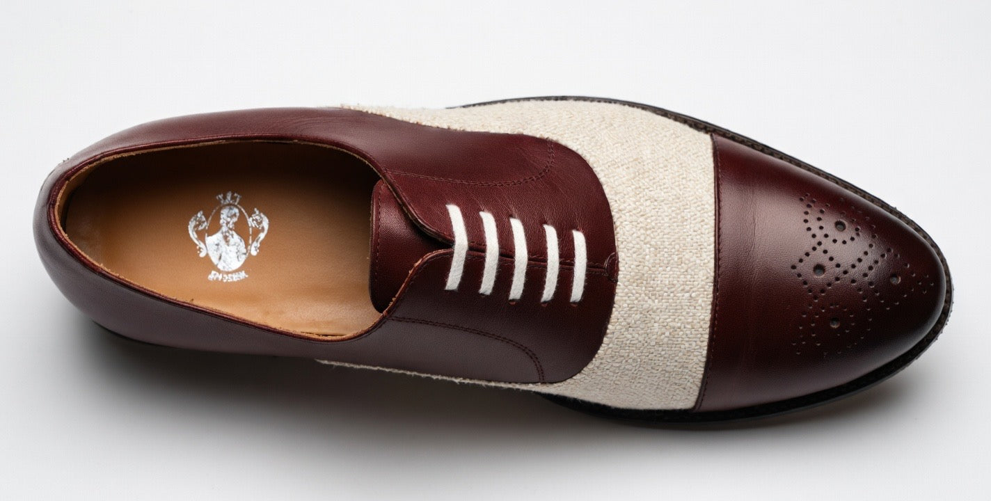 Merfield (Burgundy/Canvas)