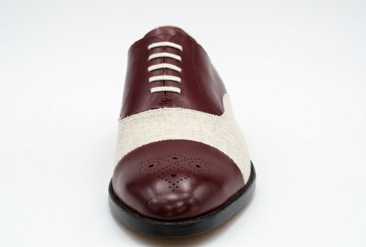 Merfield (Burgundy/Canvas)