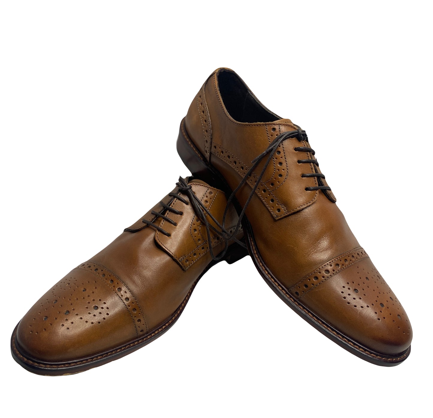 Cap Toe Half-Brogue Shoe (10)