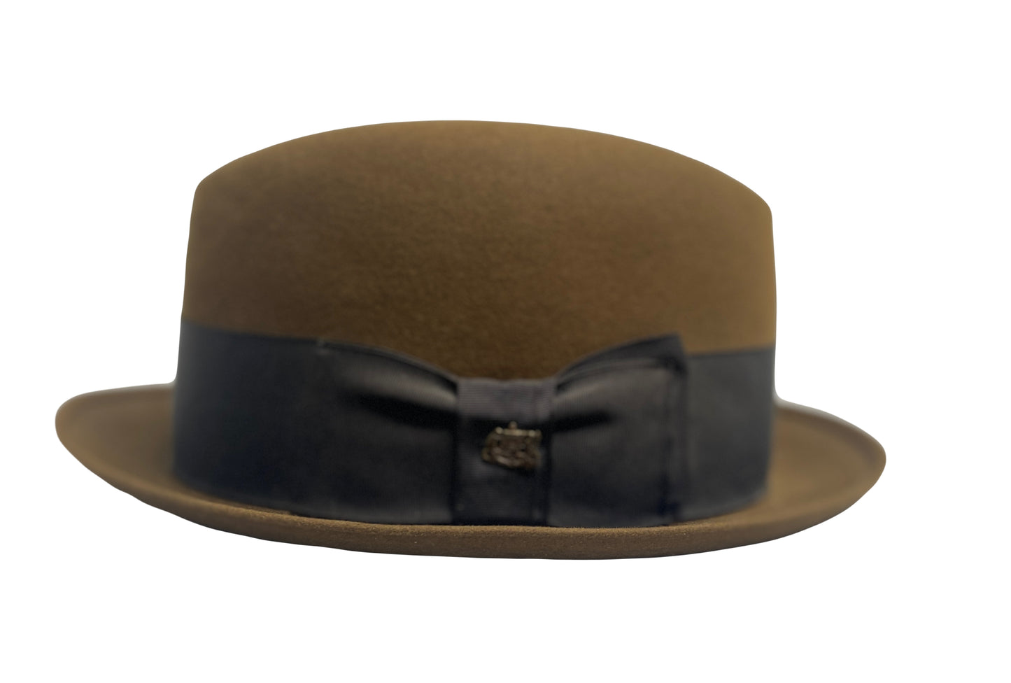 Brown Short-Brim Fedora