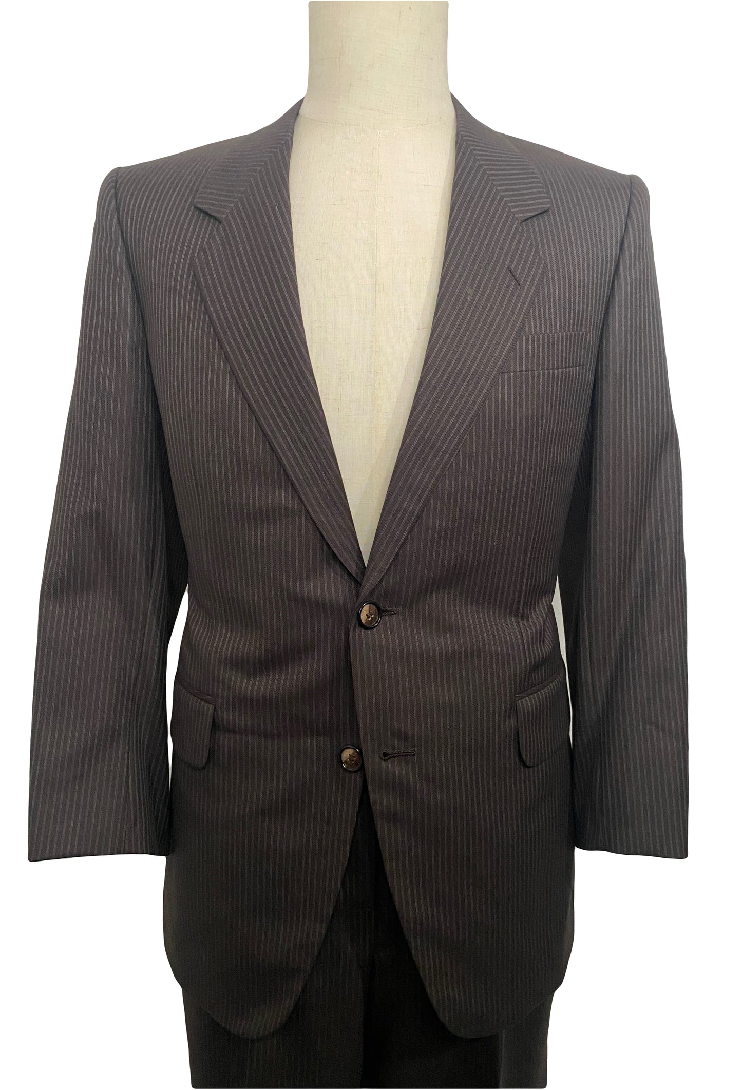 Dark Brown Pinstripe (40)