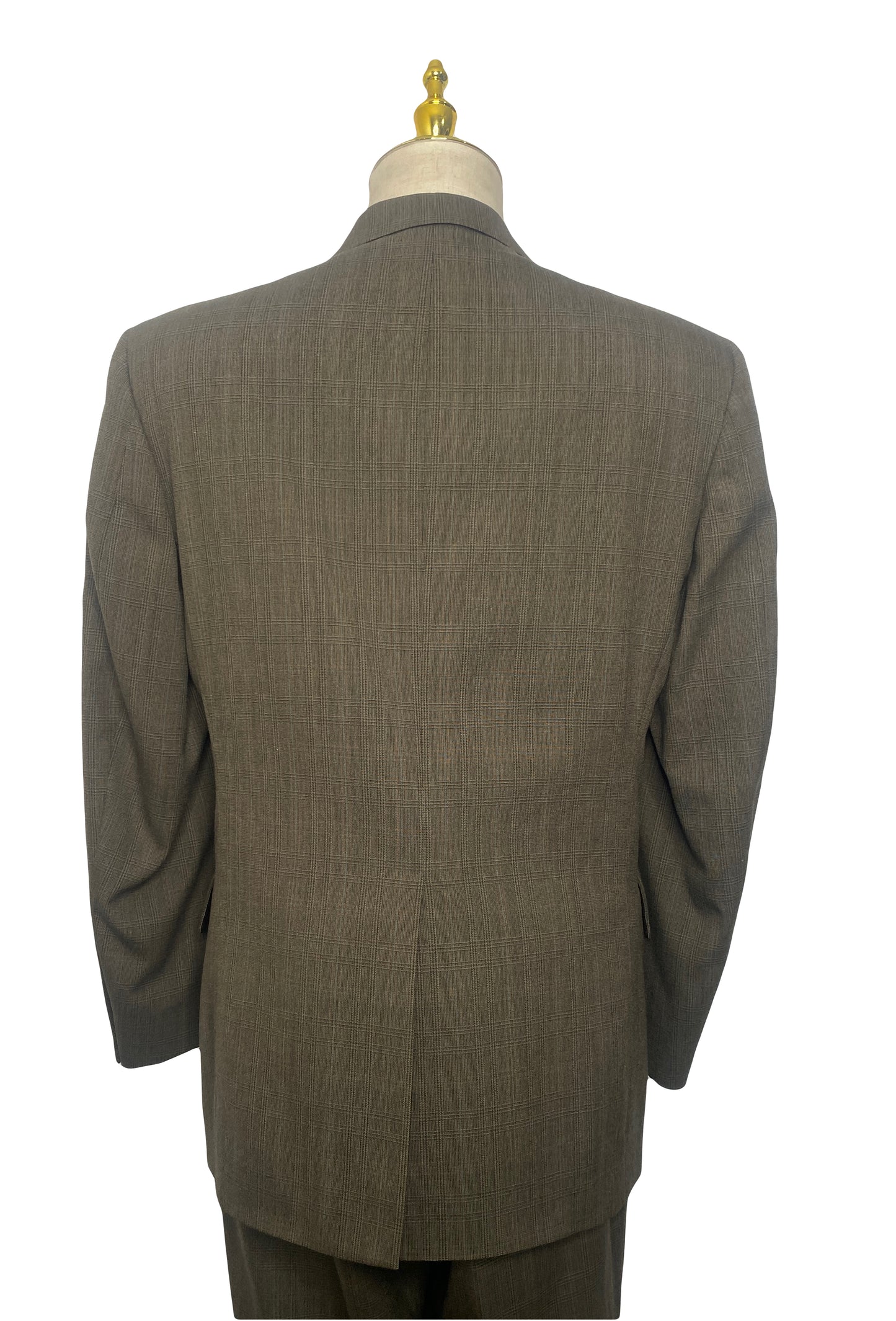 Olive Prince of Wales Suit (40)