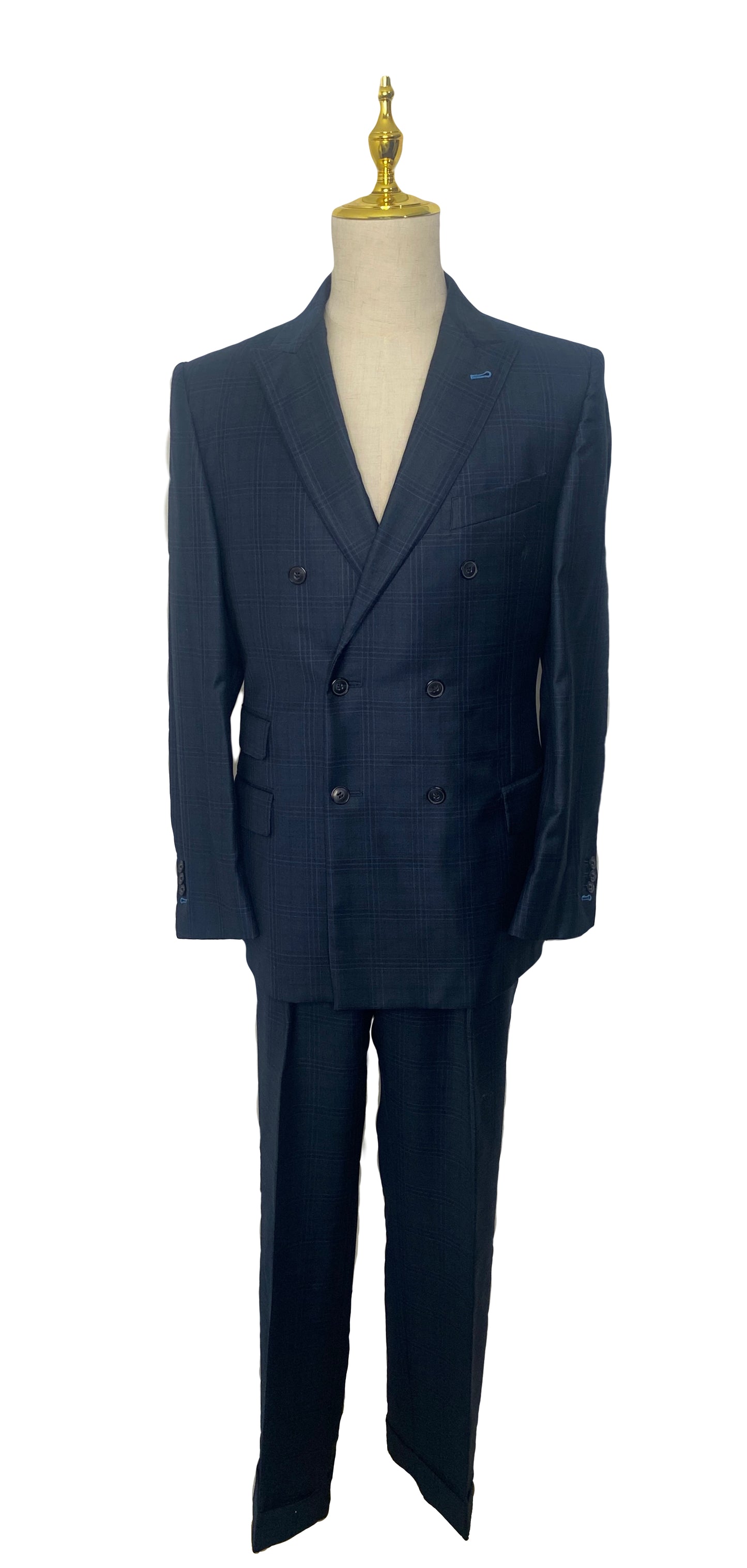 Bottlegreen Double Breasted 2 Piece Suit