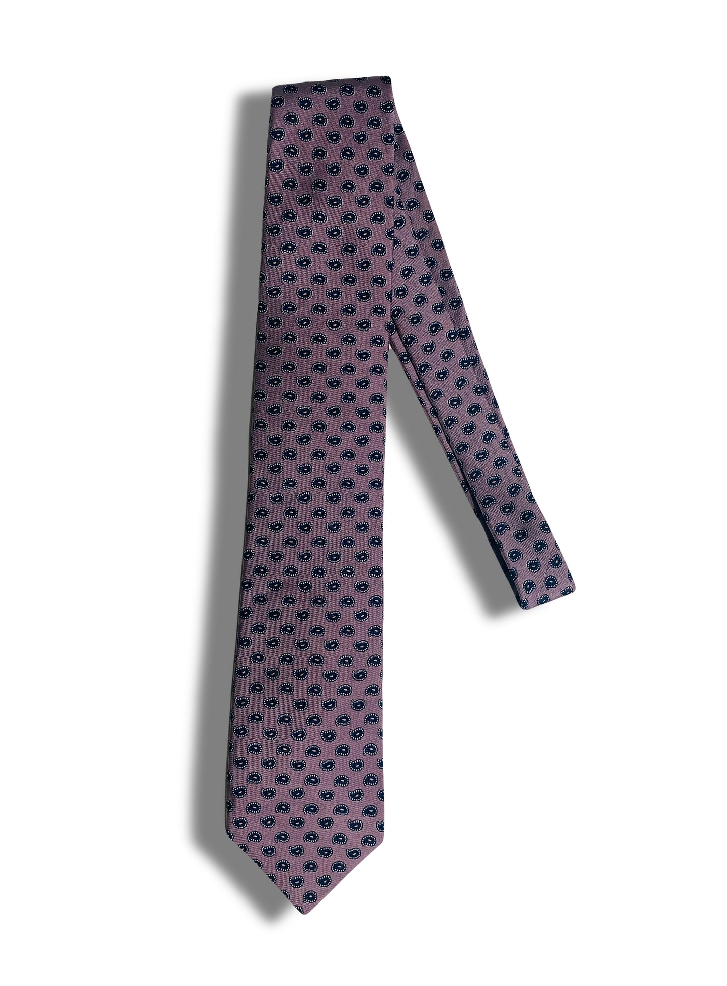 Purple Paisley Tie