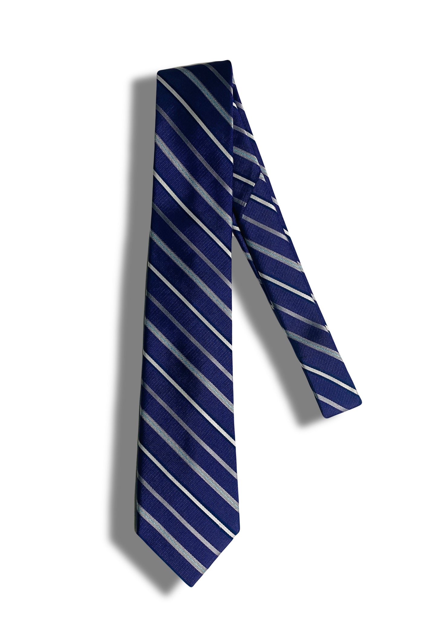 Purple Striped Tie