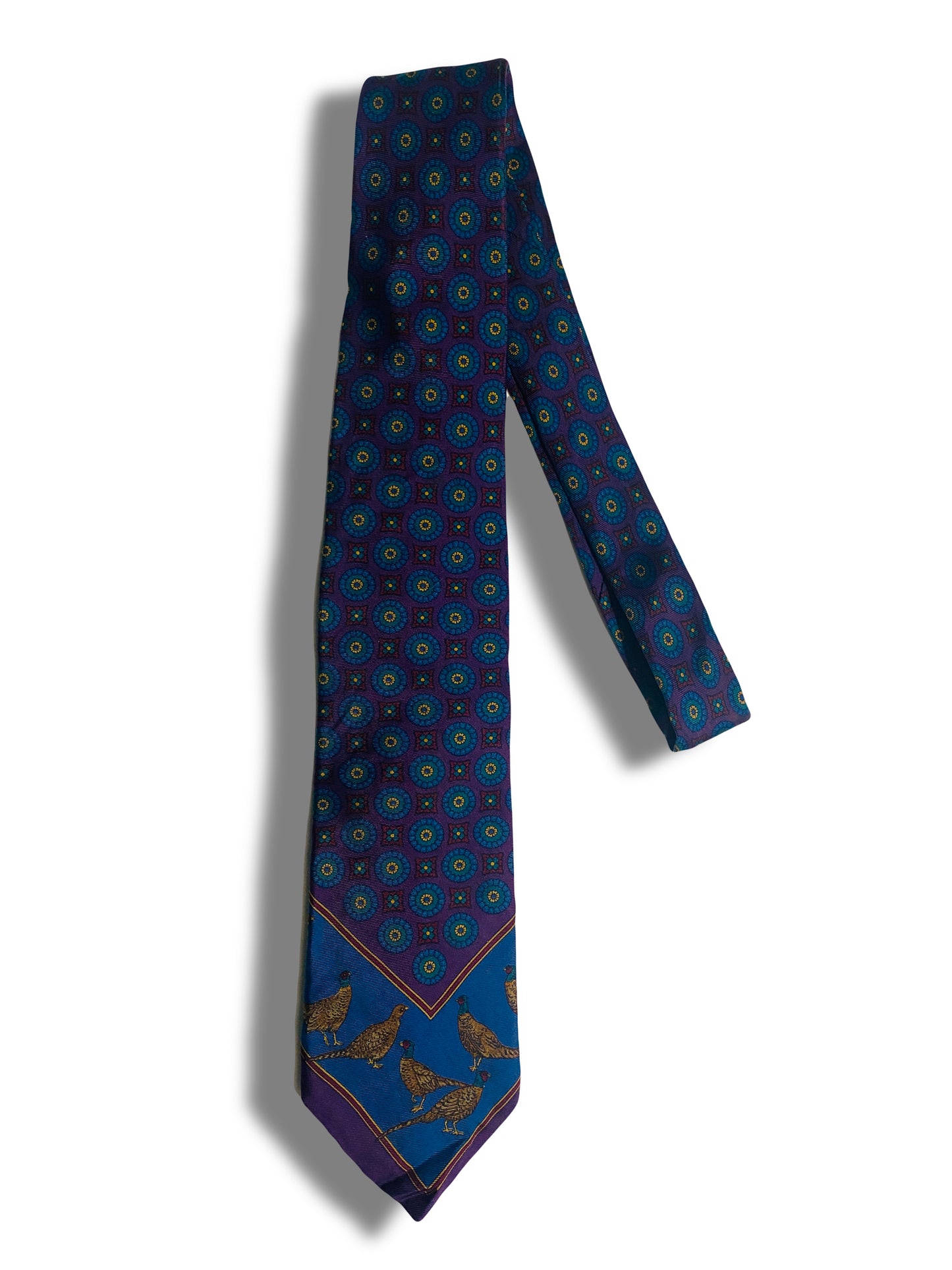 Purple Hunting Club Tie