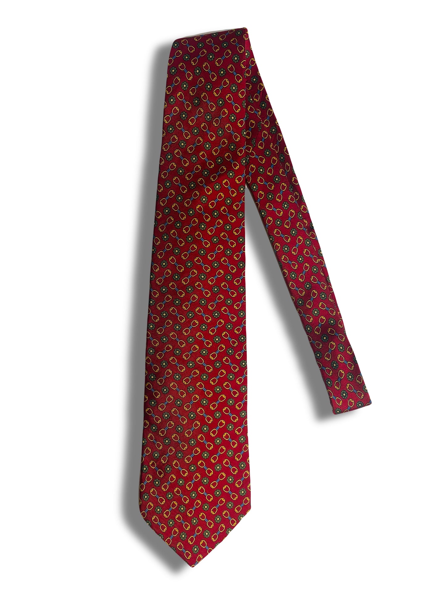 Scarlet Medallion Tie